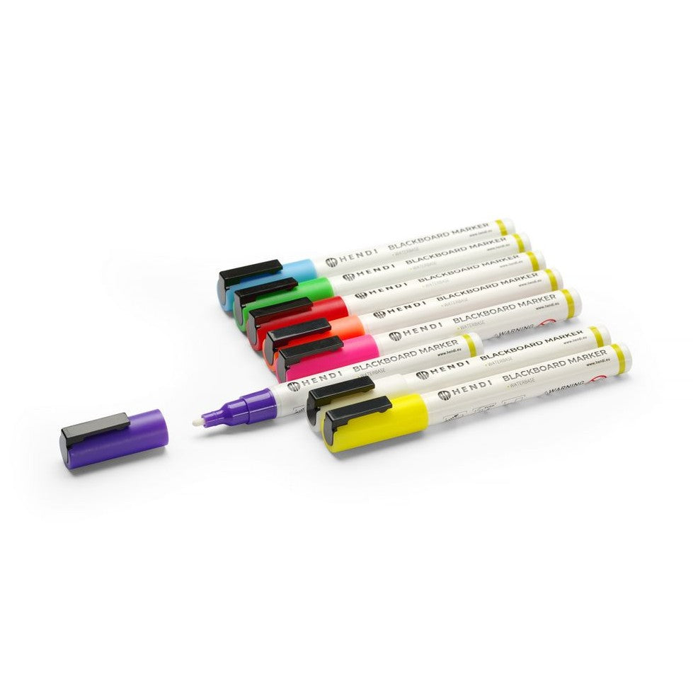 HENDI Kreidemarker 3 mm – 8 Farben HENDI