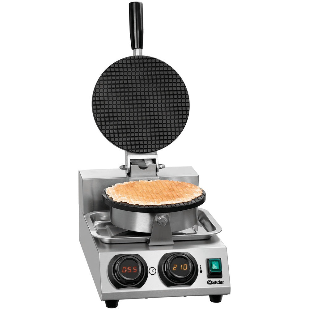 Bartscher Waffeleisen MDI Cone 2120 – runde Waffel Ø 212 mm Bartscher