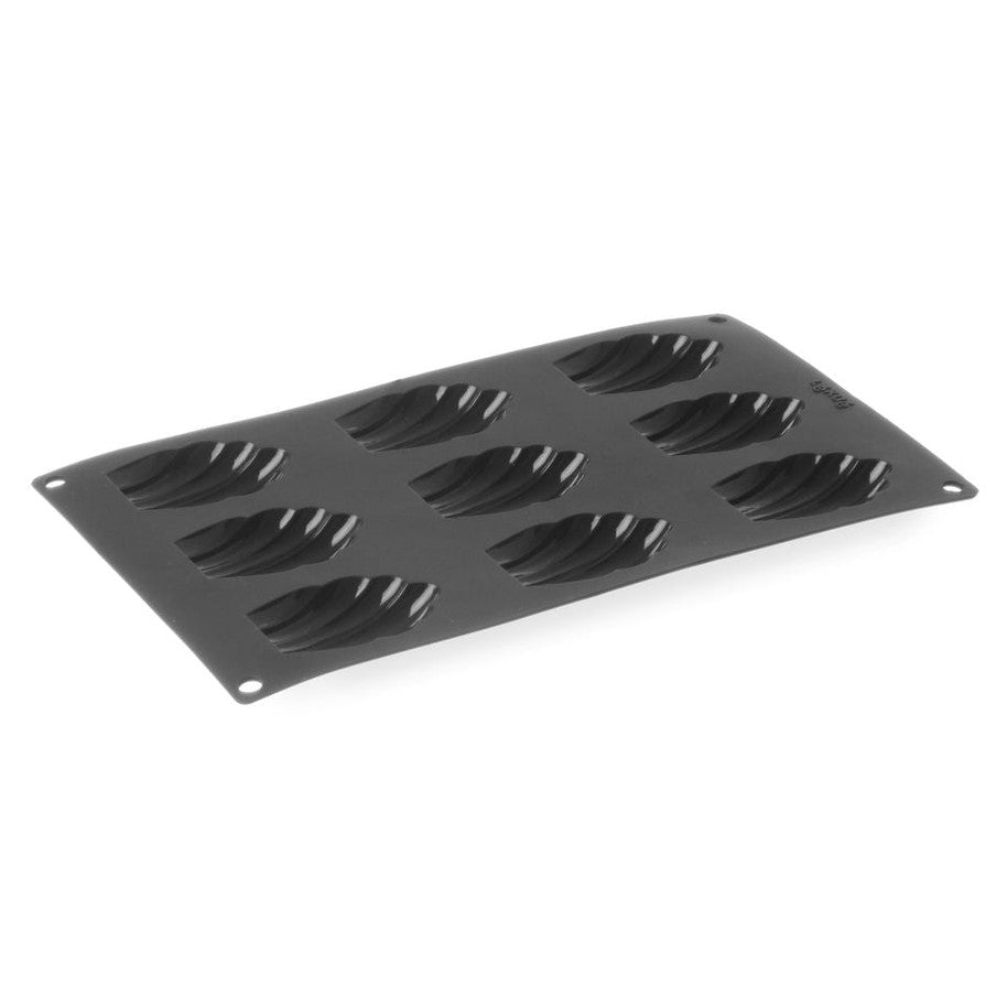 Silikonform Madeleines 70x47x H 17, HENDI, GN 1/3, 70x47x H 17mm HENDI
