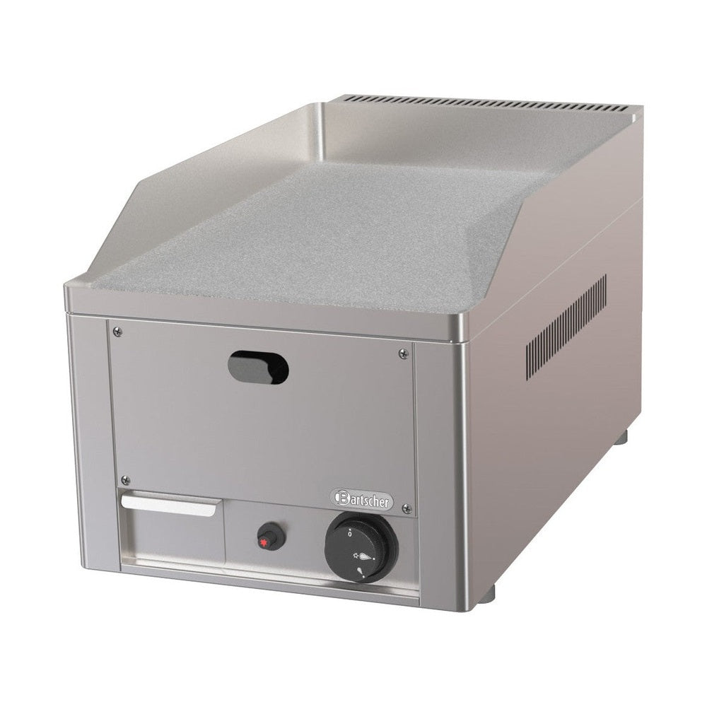 Gas-Griddleplatte 320, Chrom, glatt Bartscher