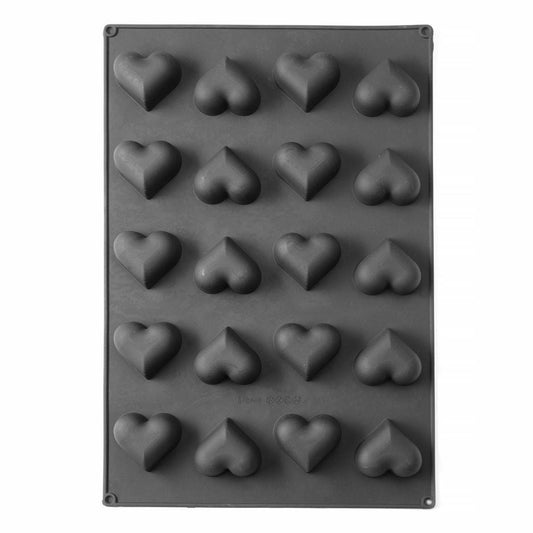 Silikonform HERZ, 570x375x H 35mm HENDI