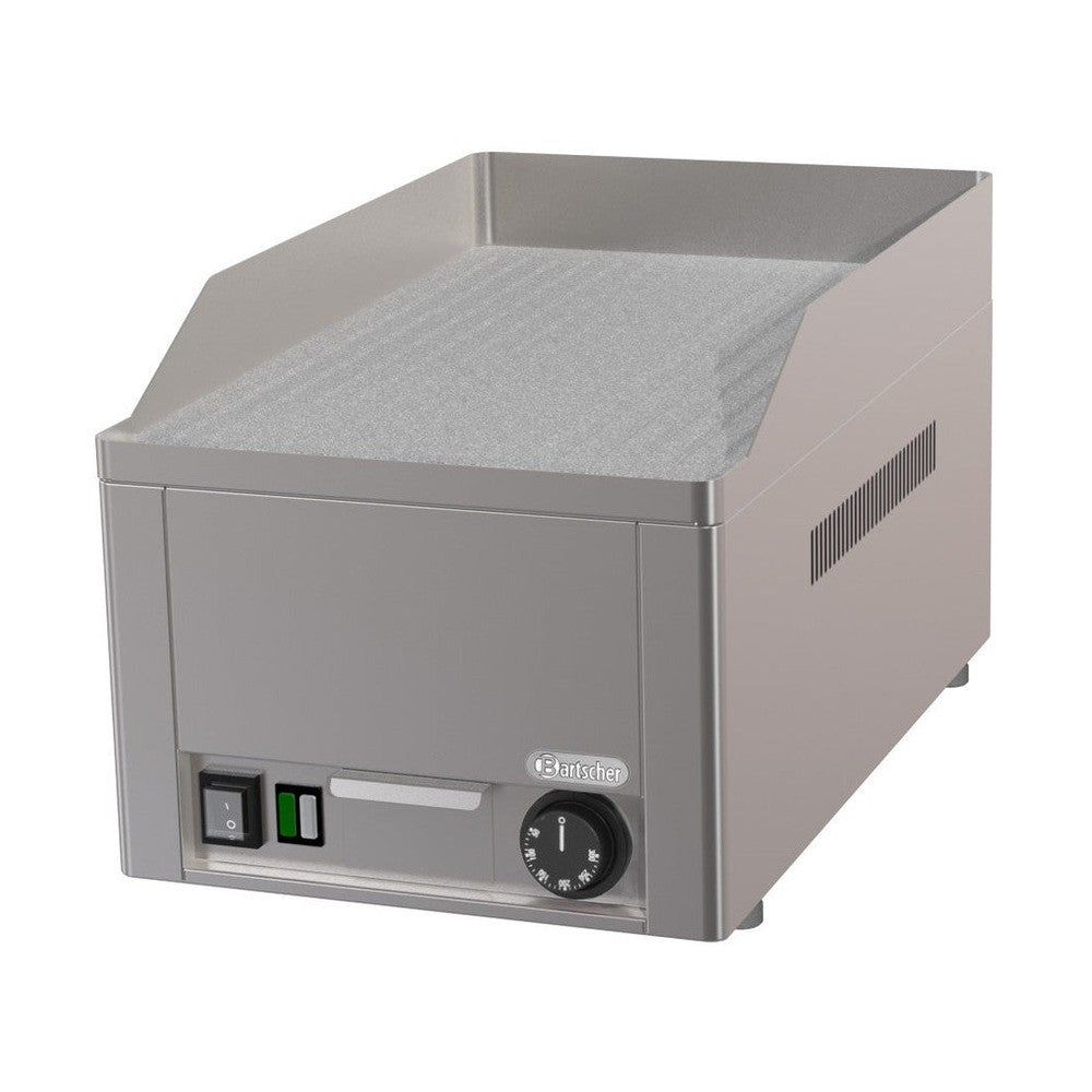 Elektro-Griddleplatte 320, Chrom gerillt Bartscher