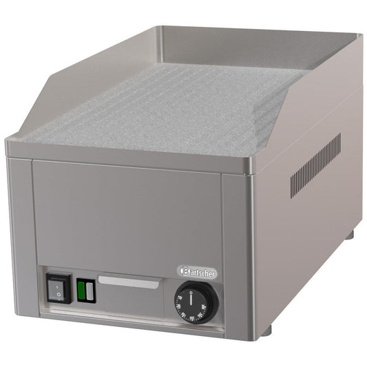 Elektro-Griddleplatte 320, Chrom gerillt Bartscher