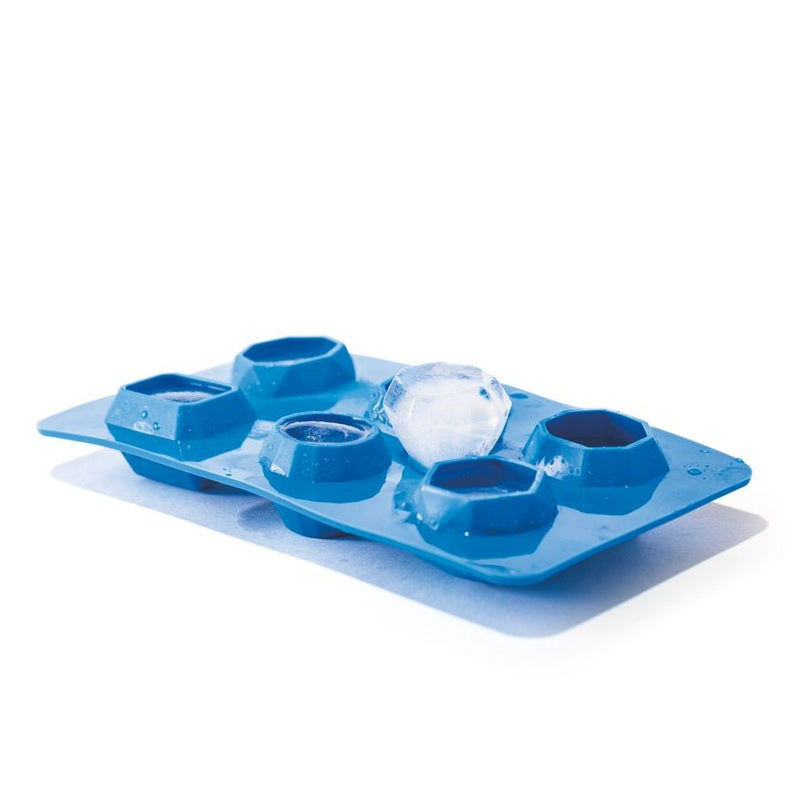 Eiswürfelform, edelsteinförmig, BarUp, Blau, 2 Stk., 190x105x H 30mm BarUp