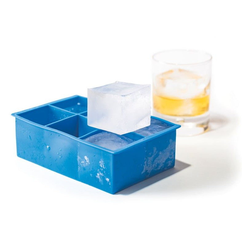 Eiswürfelform, XL-Würfel, BarUp, Blau, 170x110x H 52mm BarUp