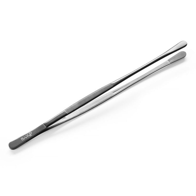 Pinzette, runder Kopf, BarUp, Schwarz, L 305mm BarUp