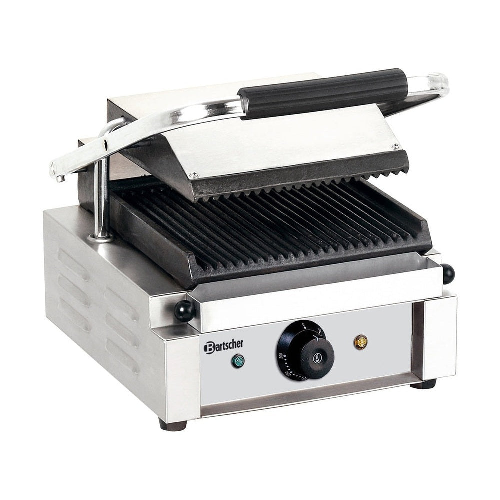 Kontaktgrill, gerillt/gerillt Bartscher