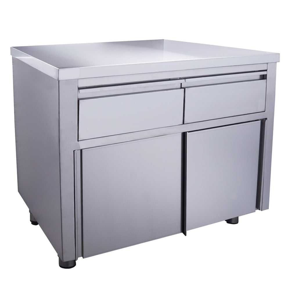 SARO Schiebetürenschrank mit 2 Schubladen, 1000X700mm SARO