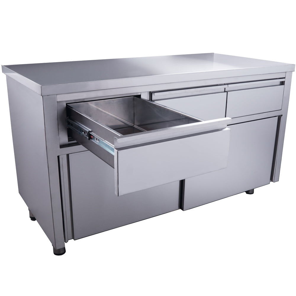 SARO Schiebetürenschrank mit 3 Schubladen, 1600X700mm SARO