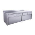 SARO Schiebetürenschrank mit 4 Schubladen und Aufkantung, 1800X700mm SARO