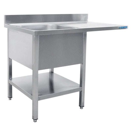 SARO Spülcenter 1 Becken, links - B 1200 x T 700 mm SARO
