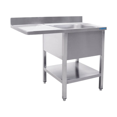 SARO Spülcenter 1 bowl right – 1200 × 700 mm