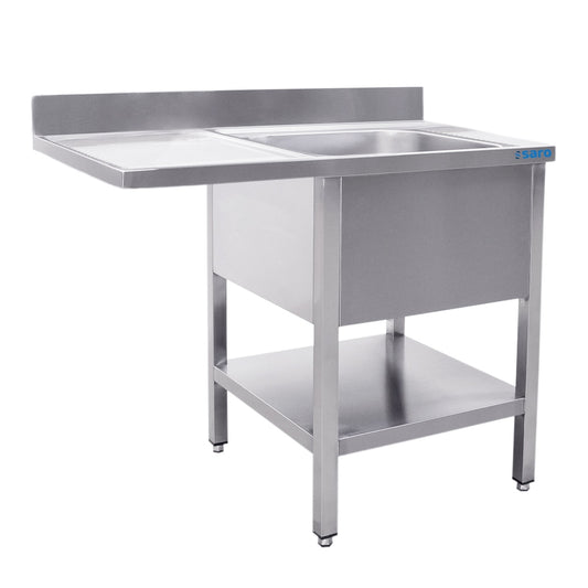 SARO Spülcenter 1 Becken rechts - B 1200 x T 700 mm SARO