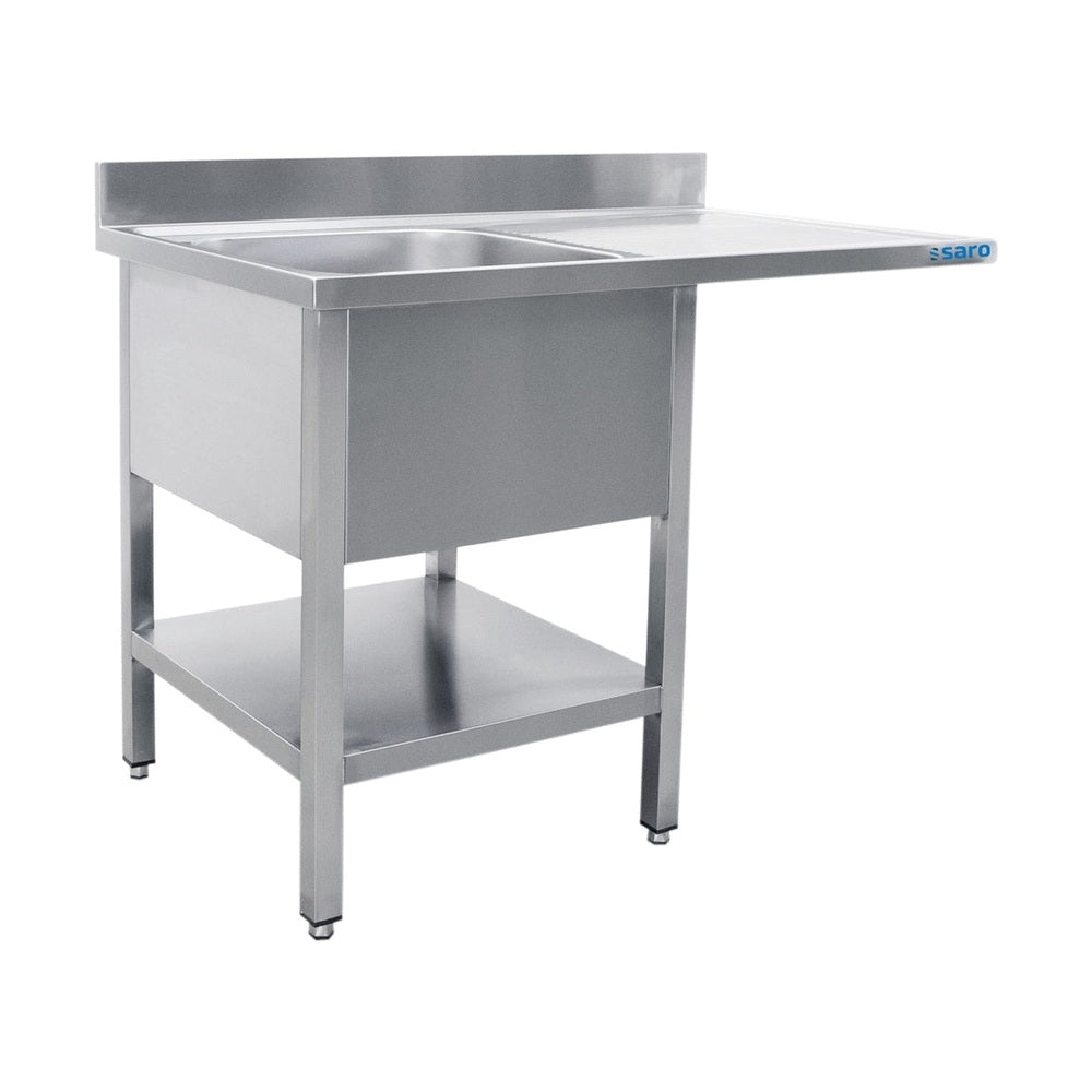 SARO Spülcenter 1 Becken, links - B 1400 x T 700 mm SARO