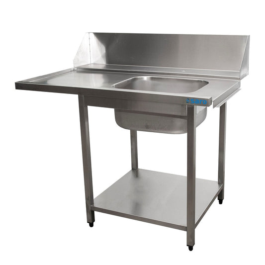 SARO Zulauftisch Spülmaschine rechts, 1200mm SARO