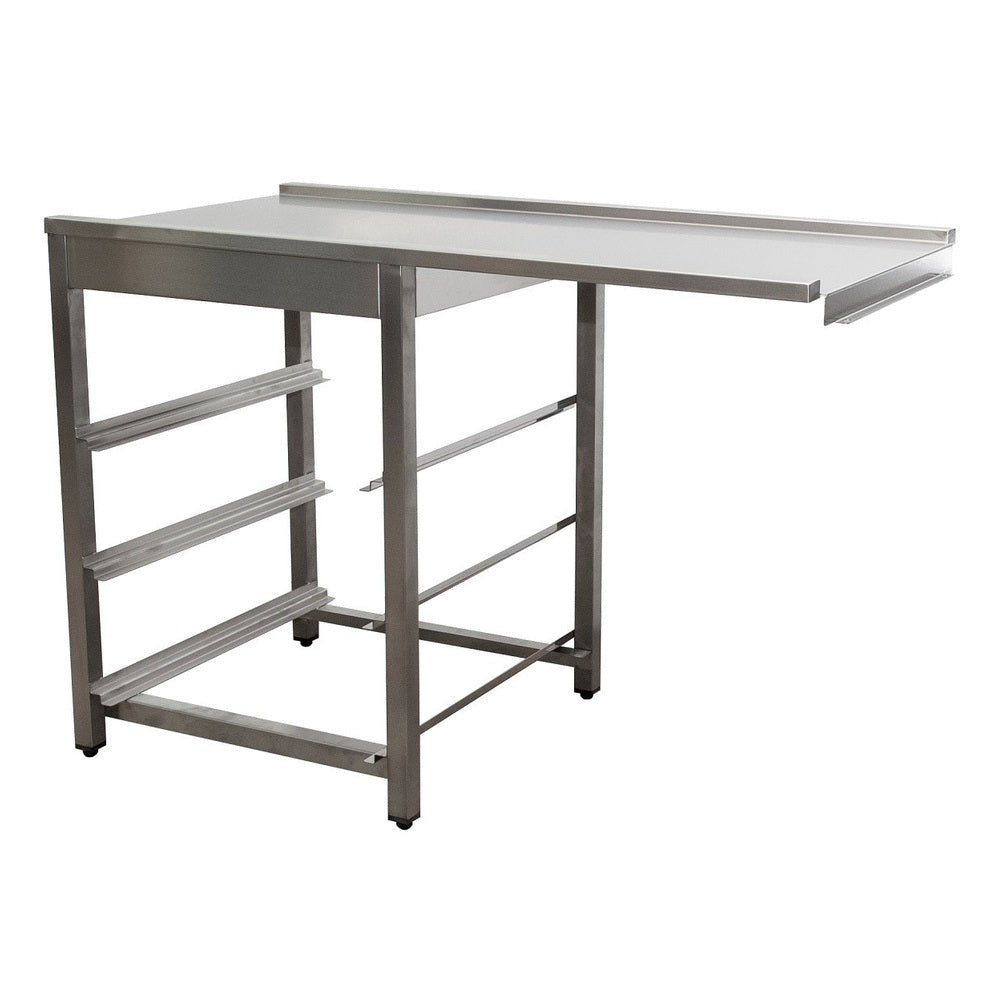SARO Ablauftisch für Spülmaschine rechts 1200mm SARO