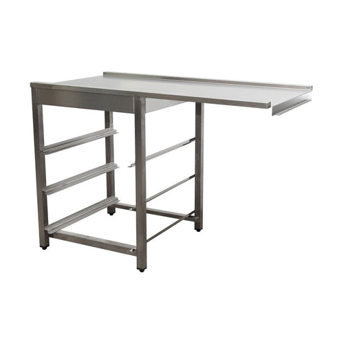 SARO Ablauftisch für Spülmaschine rechts 1200mm SARO
