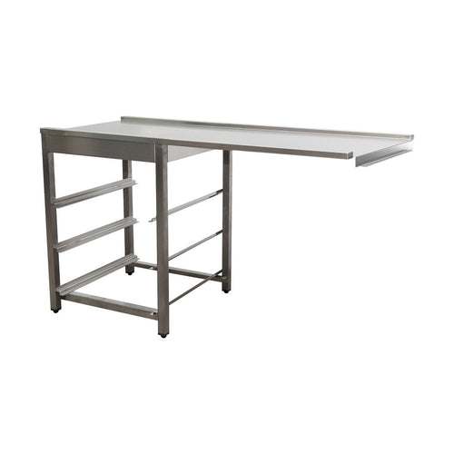 SARO Ablauftisch für Spülmaschine rechts 1600mm SARO