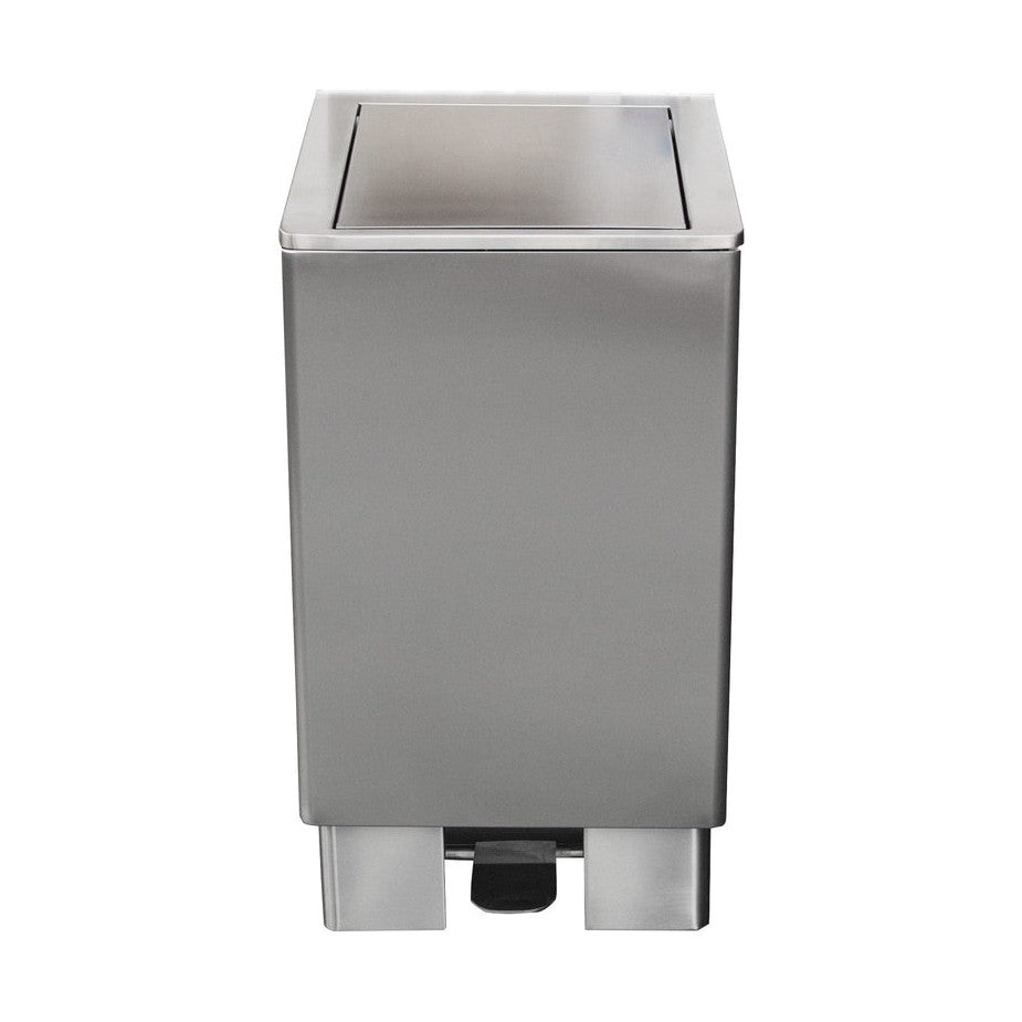 SARO Edelstahlmülleimer 60 Liter, Modell Apollo SARO