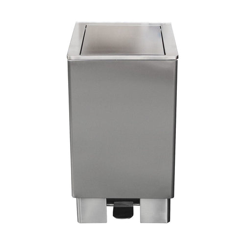 SARO Edelstahlmülleimer 60 Liter, Modell Apollo SARO