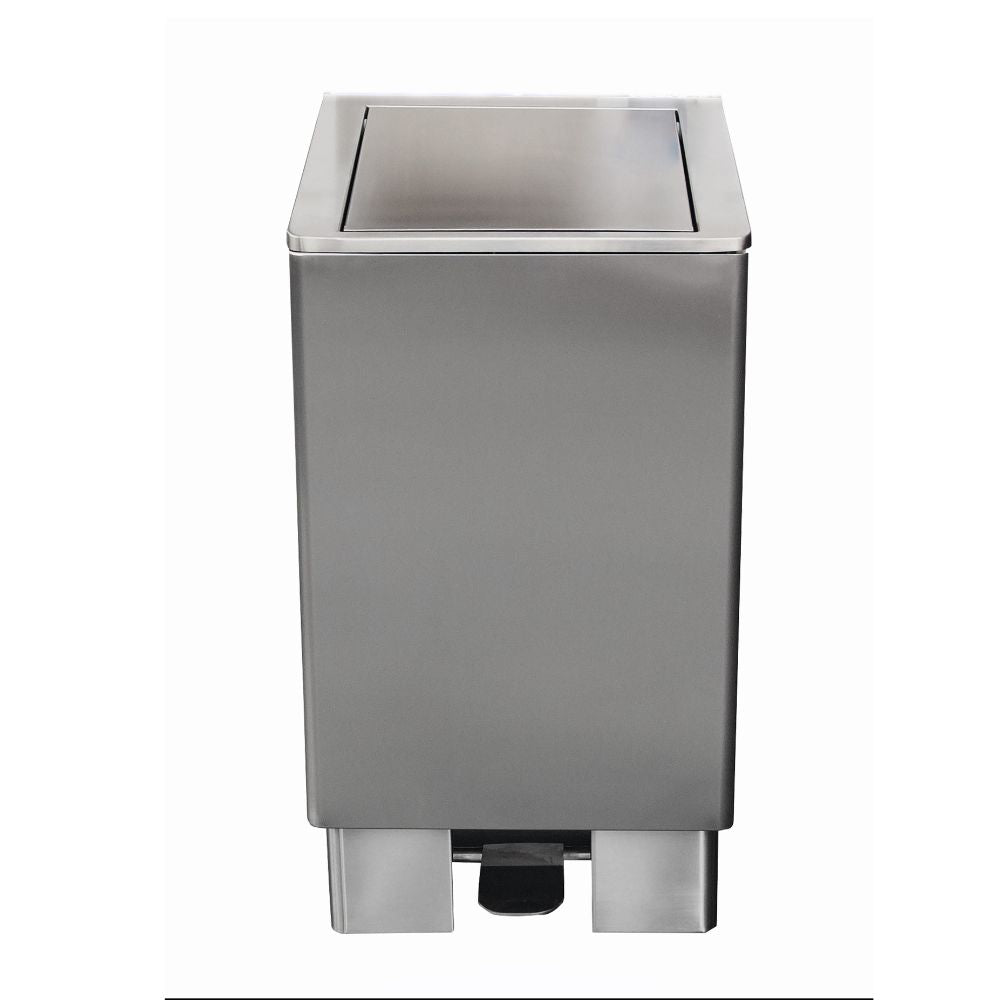 SARO Edelstahlmülleimer 90 Liter, Modell Jupiter SARO