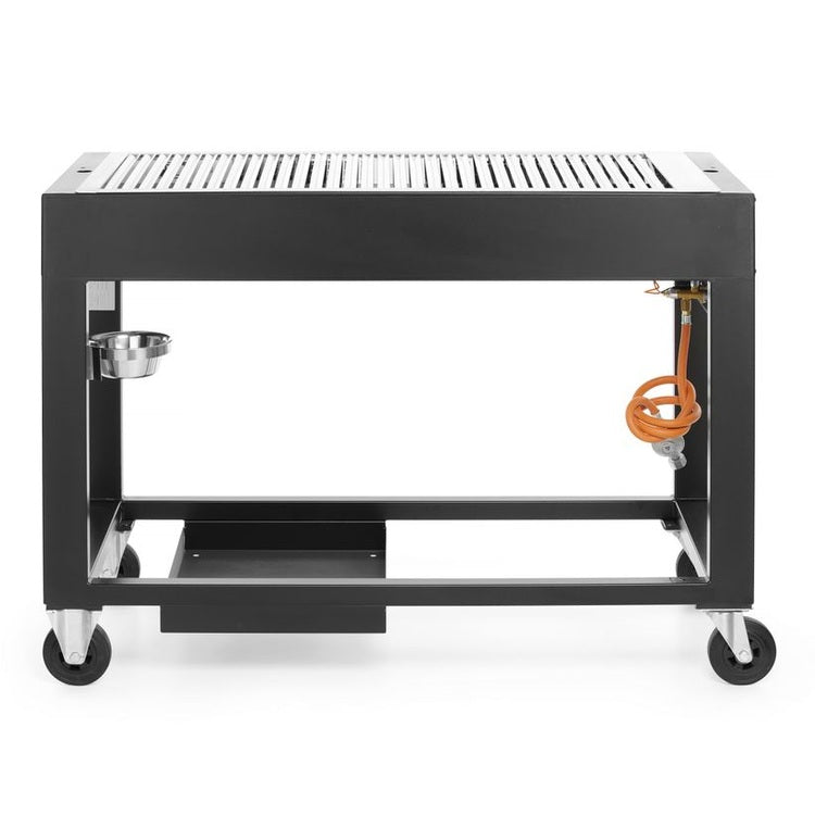 HENDI Gasgrill Tampa – 10 kW, 1022 × 500 mm Grillfläche, Schwarz HENDI