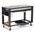 HENDI Gasgrill Europa – 21,6 kW, 3 Brenner, Lavasteine HENDI