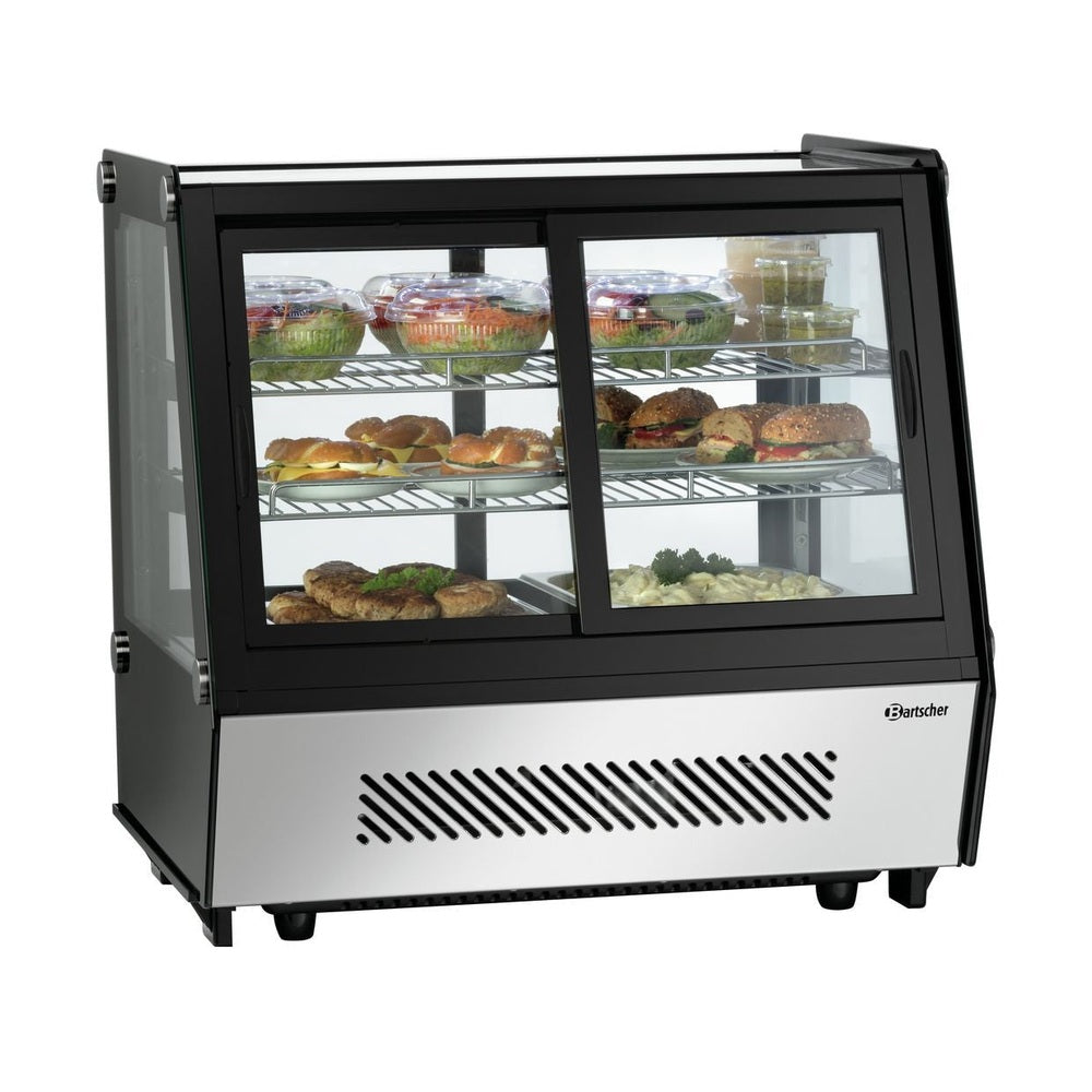 Bartscher Kühlvitrine Deli-Cool II D – 120 L, Zugang von 2 Seiten Bartscher