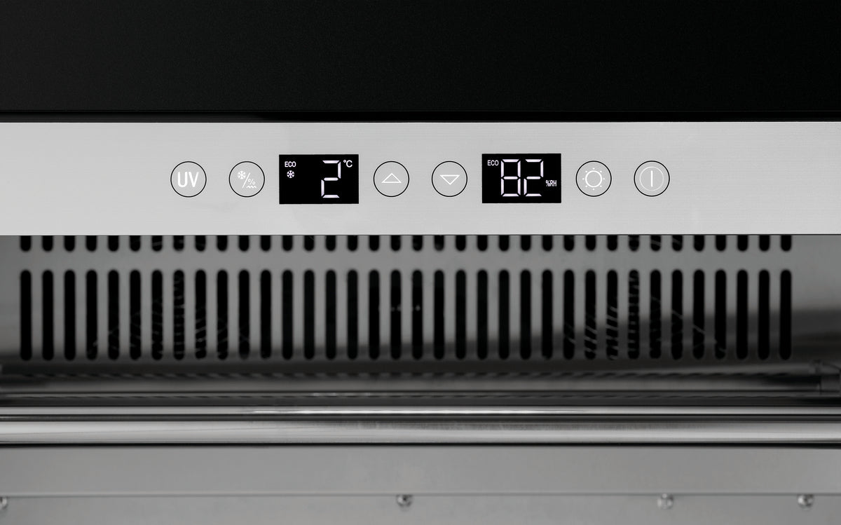 Bartscher Dry Age Schrank 380 – 380 L, 7 Roste, Touch