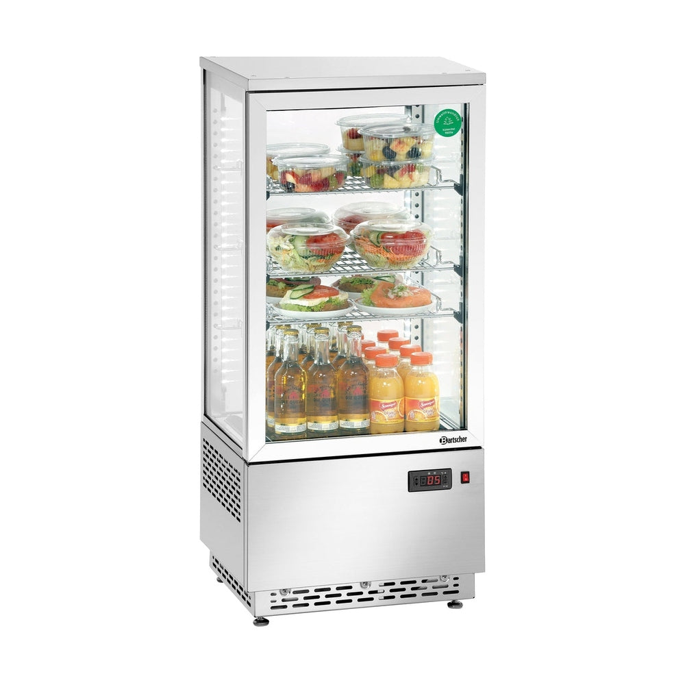 Mini-Kühlvitrine 78L, CNS Bartscher
