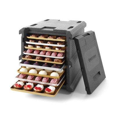 HENDI Thermobox Profi Line 128 l – Front Loader, 9 Rails 600 × 400 mm
