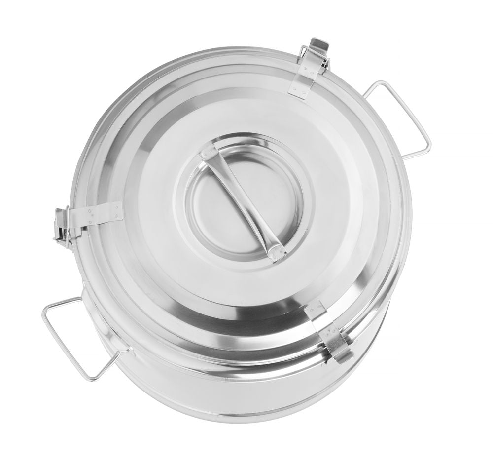 HENDI Thermotransportbehälter Kitchen Line 19 l – Edelstahl, isoliert