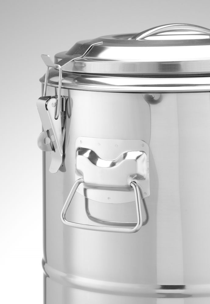 HENDI Thermotransportbehälter Kitchen Line 19 l – Edelstahl, isoliert