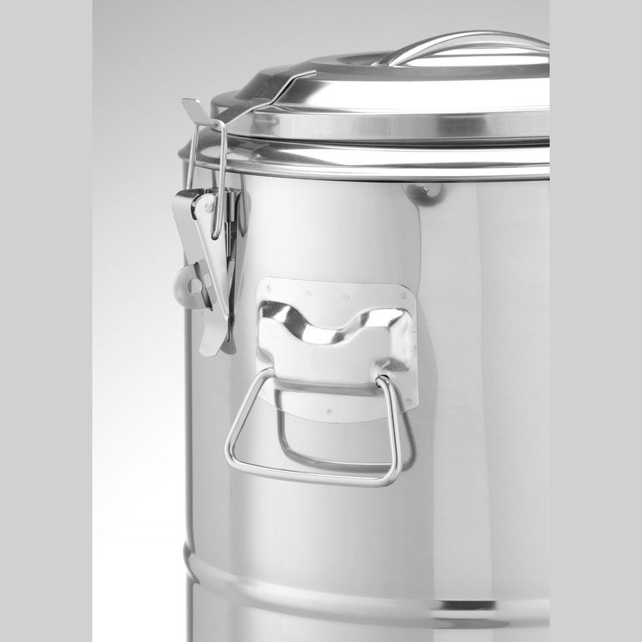 HENDI Thermotransportbehälter Kitchen Line 19 l – Edelstahl, isoliert