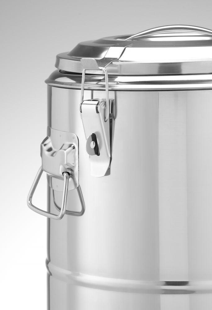 HENDI Thermotransportbehälter Kitchen Line 19 l – Edelstahl, isoliert