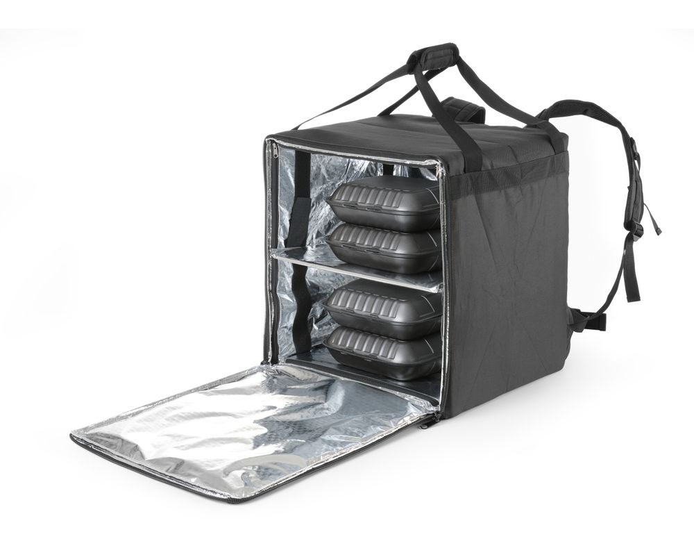 HENDI Thermo-Transportrucksack – 75,2 L, schwarz HENDI