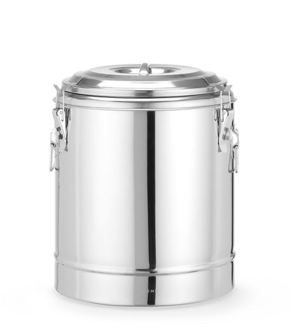 HENDI Thermotransportbehälter Kitchen Line 23 l – Edelstahl, isoliert