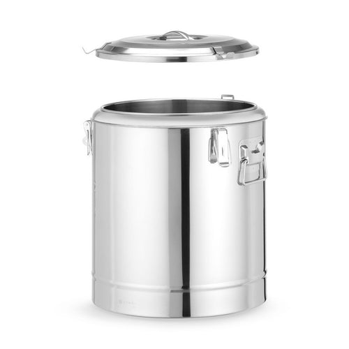 HENDI Thermotransportbehälter Kitchen Line 36 l – Edelstahl, isoliert
