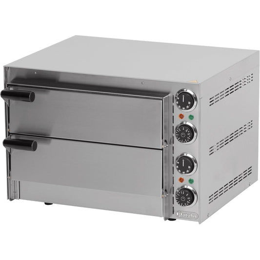 Pizzaofen Zweikammer Mini 2 Bartscher