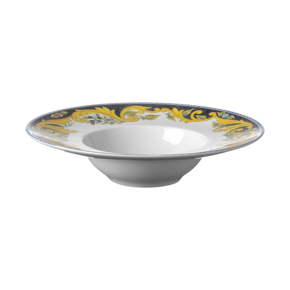 HENDI Pastateller Barocco – Porzellan, Ø 275 mm