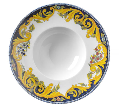 HENDI Pastateller Barocco – Porzellan, Ø 275 mm