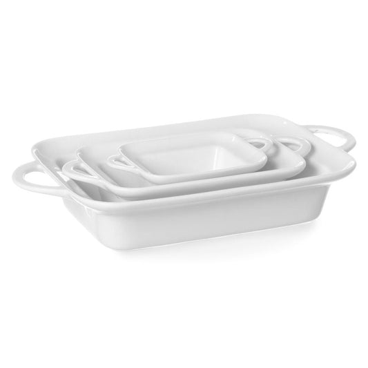 Ofenform mit Ohrengriffen, rechteckig, HENDI, 0,25L, 236x126x H 48mm HENDI
