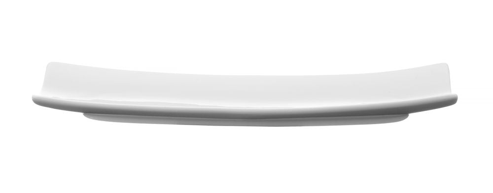 HENDI Platte Bark – 218 × 105 mm, Porzellan cremefarben