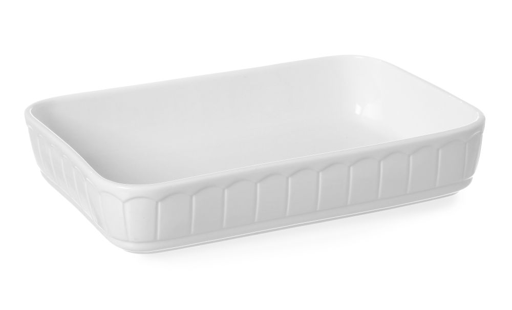 HENDI Ofenform Rustica rechteckig – 3 L, 335 × 232 × 62 mm