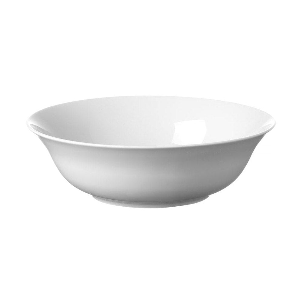 HENDI Salatschüssel Delta – Ø 270 mm, 2,75 L, Porzellan weiss HENDI