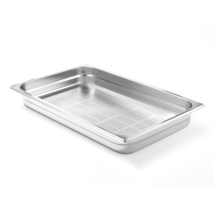 Behälter GN 1/1 perforiert, HENDI, Profi Line, GN 1/1, 14L, H 100mm HENDI