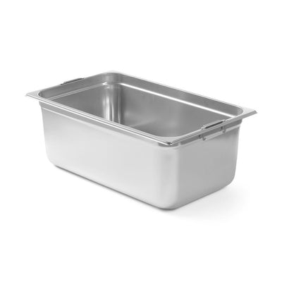 HENDI GN-Behälter GN 1/1 mit Klappgriffen – 100 mm tief, 14 l