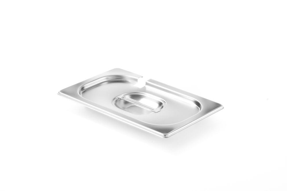 HENDI Gastronorm-Deckel mit Löffelaussparung Profi Line – GN 1/4 HENDI