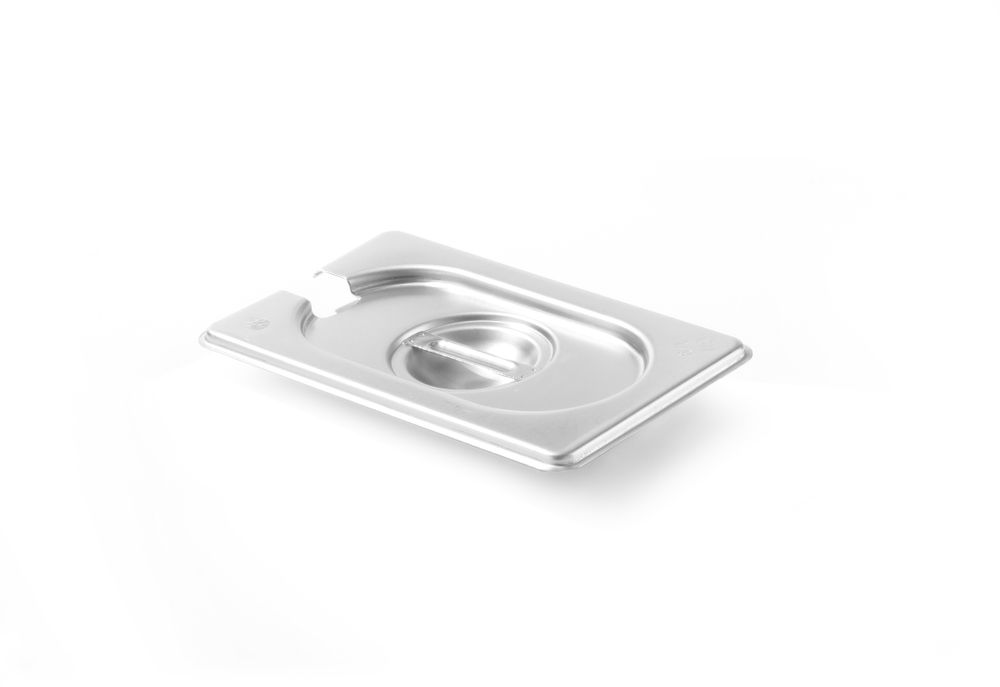 HENDI Gastronorm-Deckel mit Löffelaussparung Kitchen Line – GN 1/9 HENDI