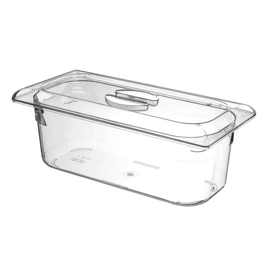 Deckel Polycarbonat für Eiscreme-Behälter, HENDI, 360x250mm HENDI